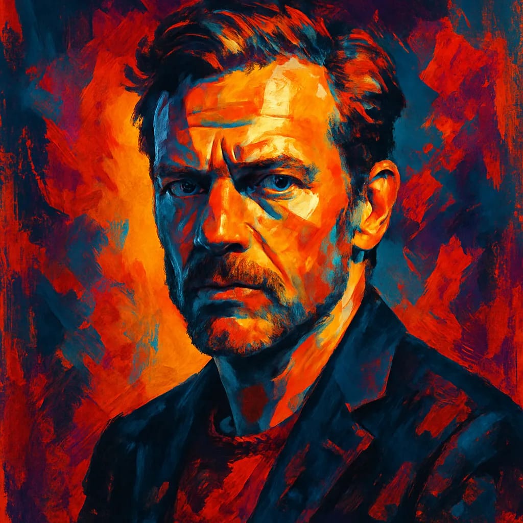 Artistic portrait of Björn Stein