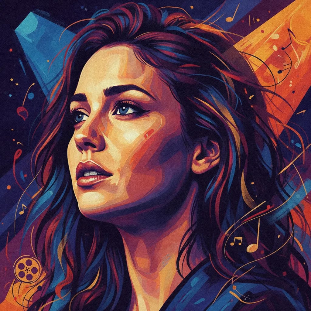 Artistic portrait of Alycia Debnam-Carey