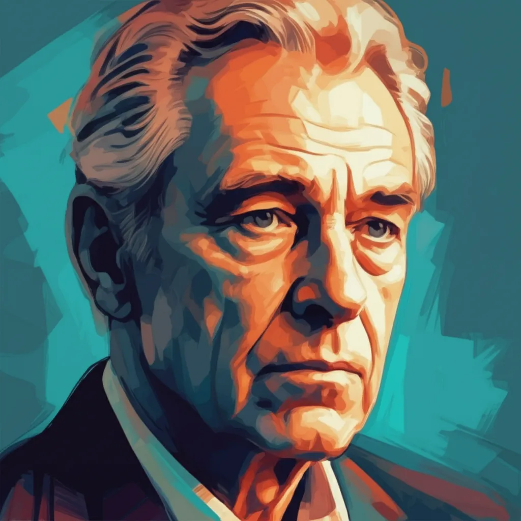 Artistic portrait of Henning Moritzen