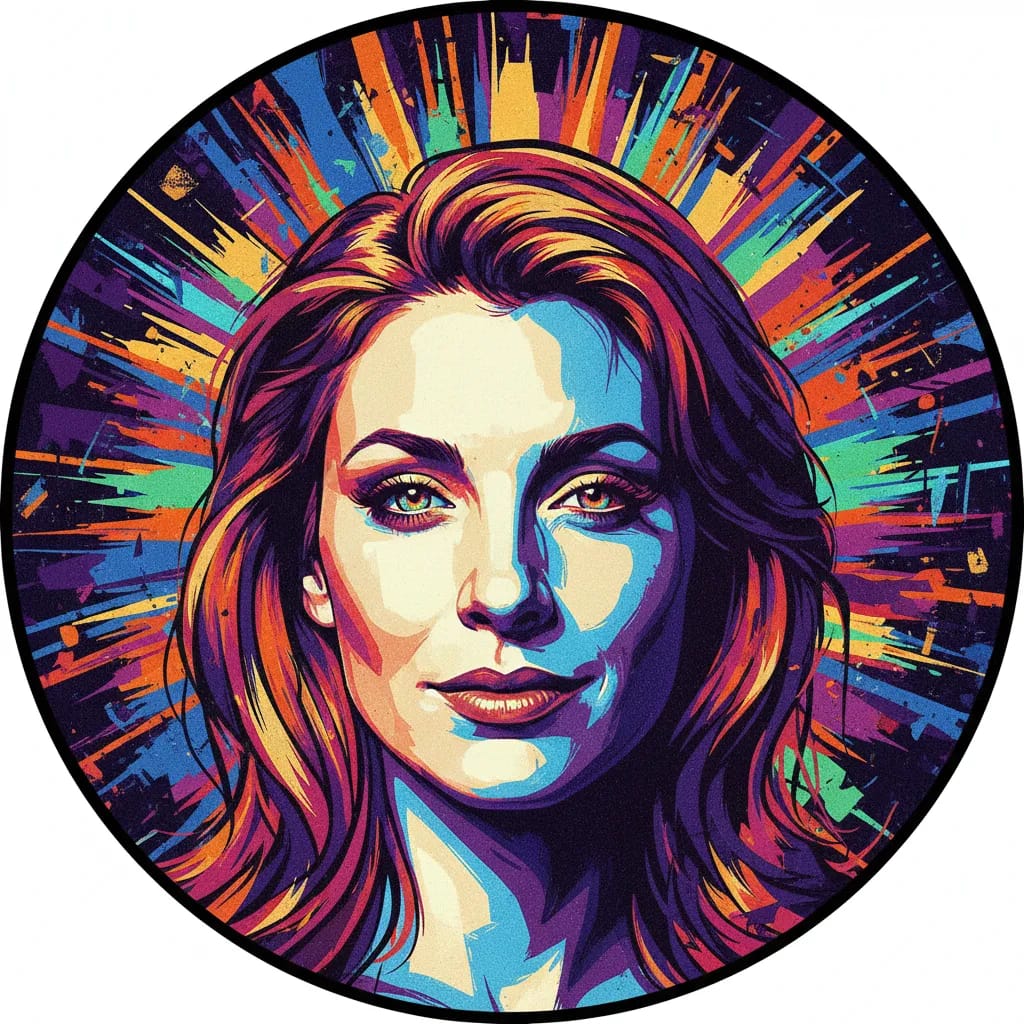 Artistic portrait of Lisa Blount