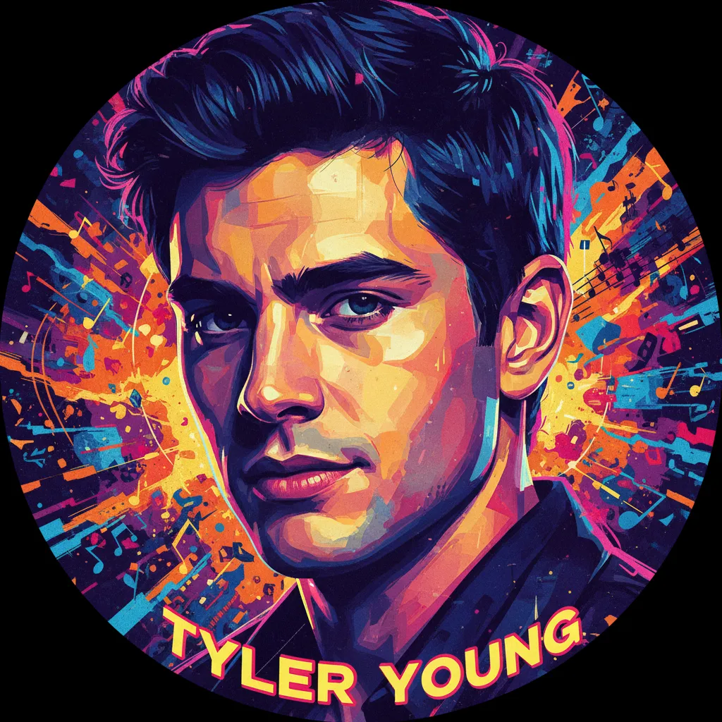 Artistic portrait of Tyler Young