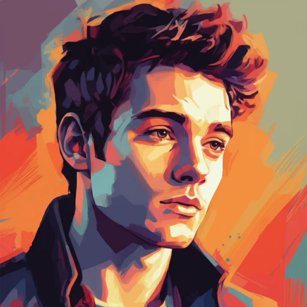 Artistic portrait of Jesse McCartney