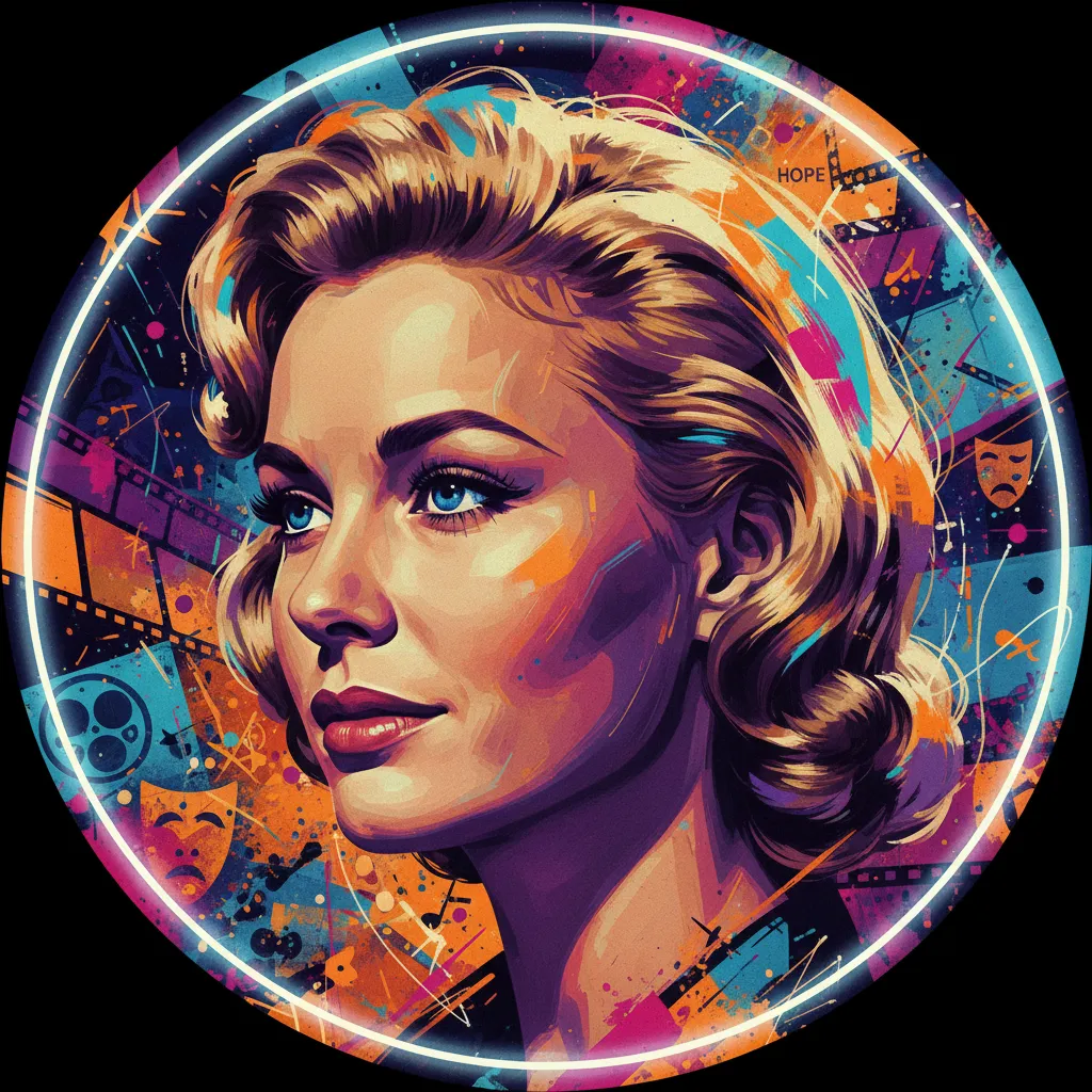 Artistic portrait of Hope Lange
