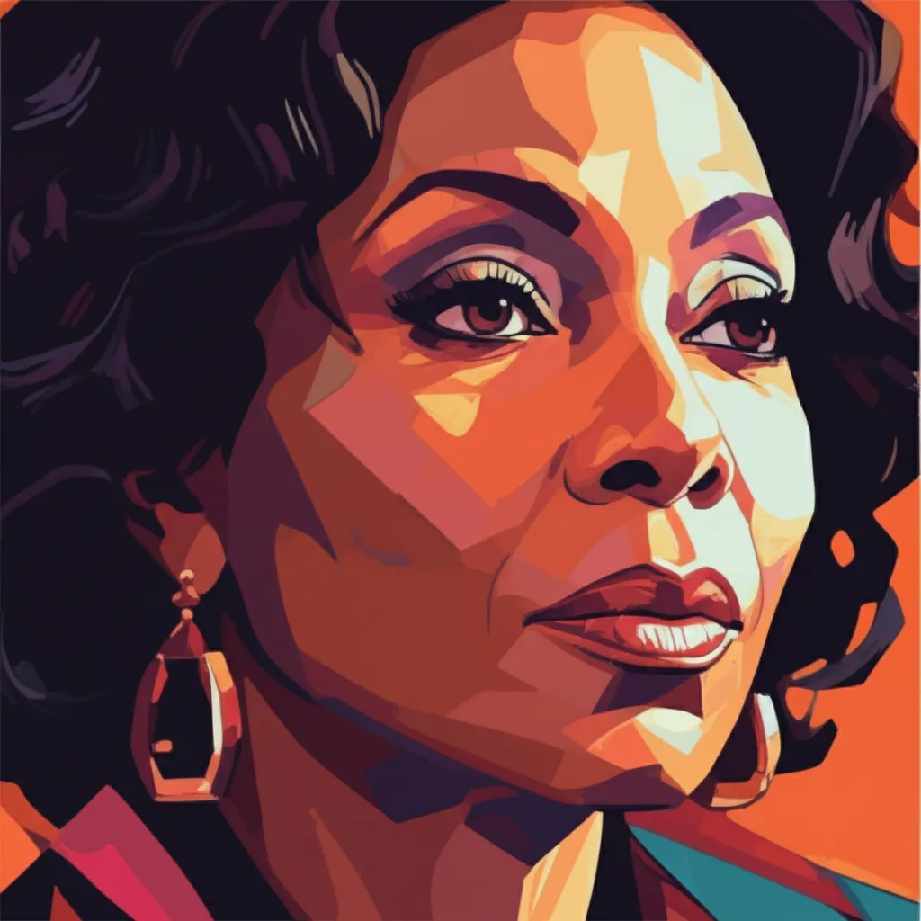 Artistic portrait of Phylicia Rashad