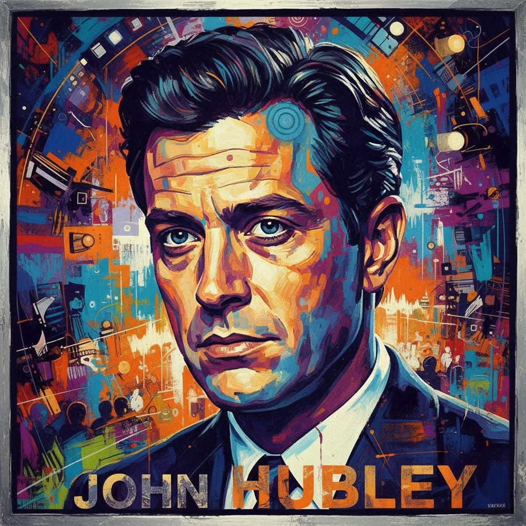 Artistic portrait of John Hubley