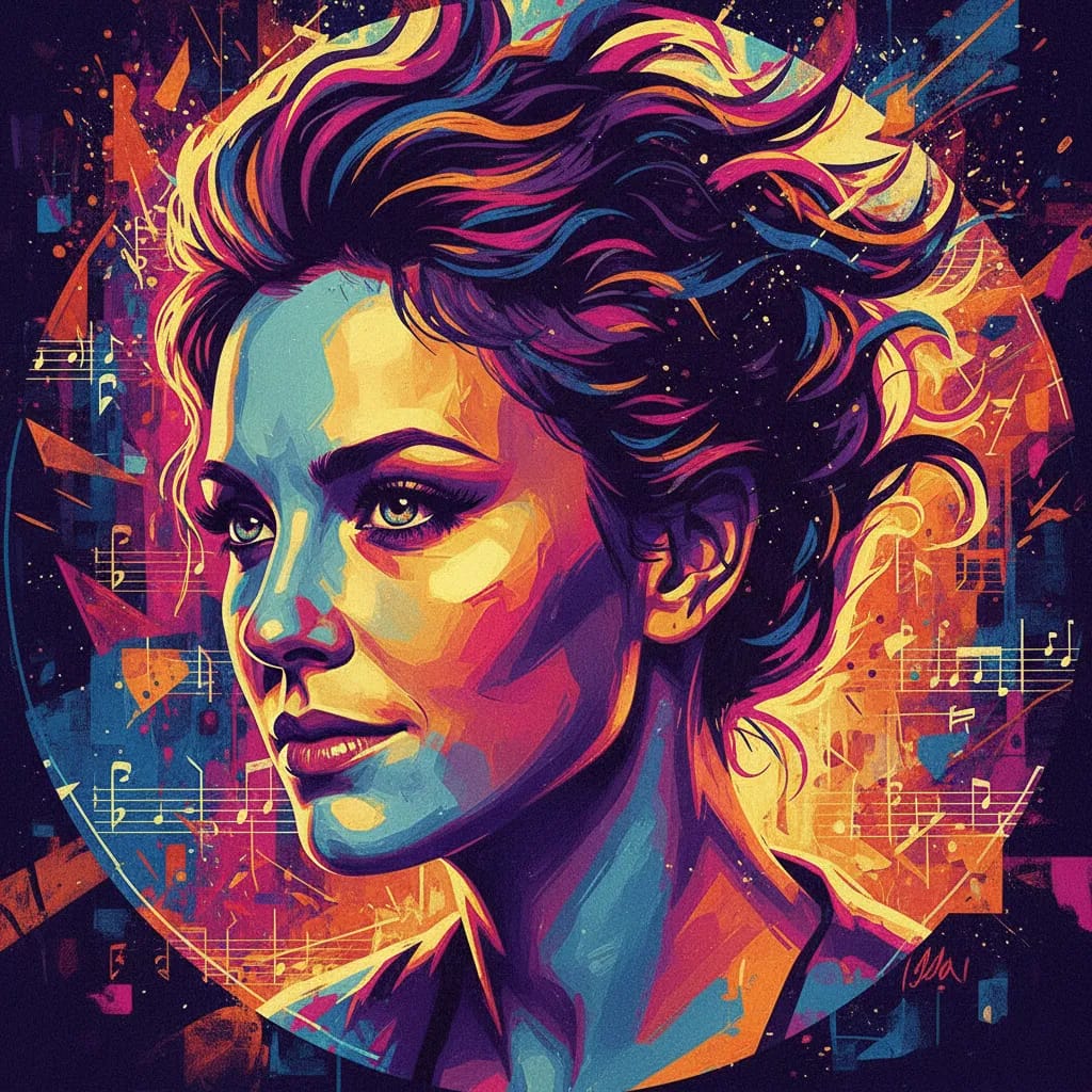 Artistic portrait of Jordan Ladd