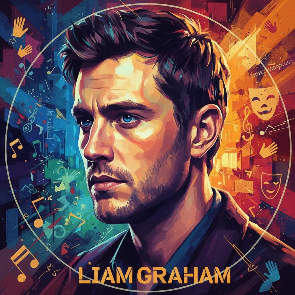 Artistic portrait of Liam Graham