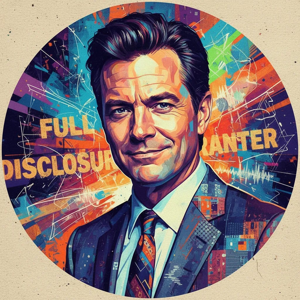 Artistic portrait of Dennis Miller