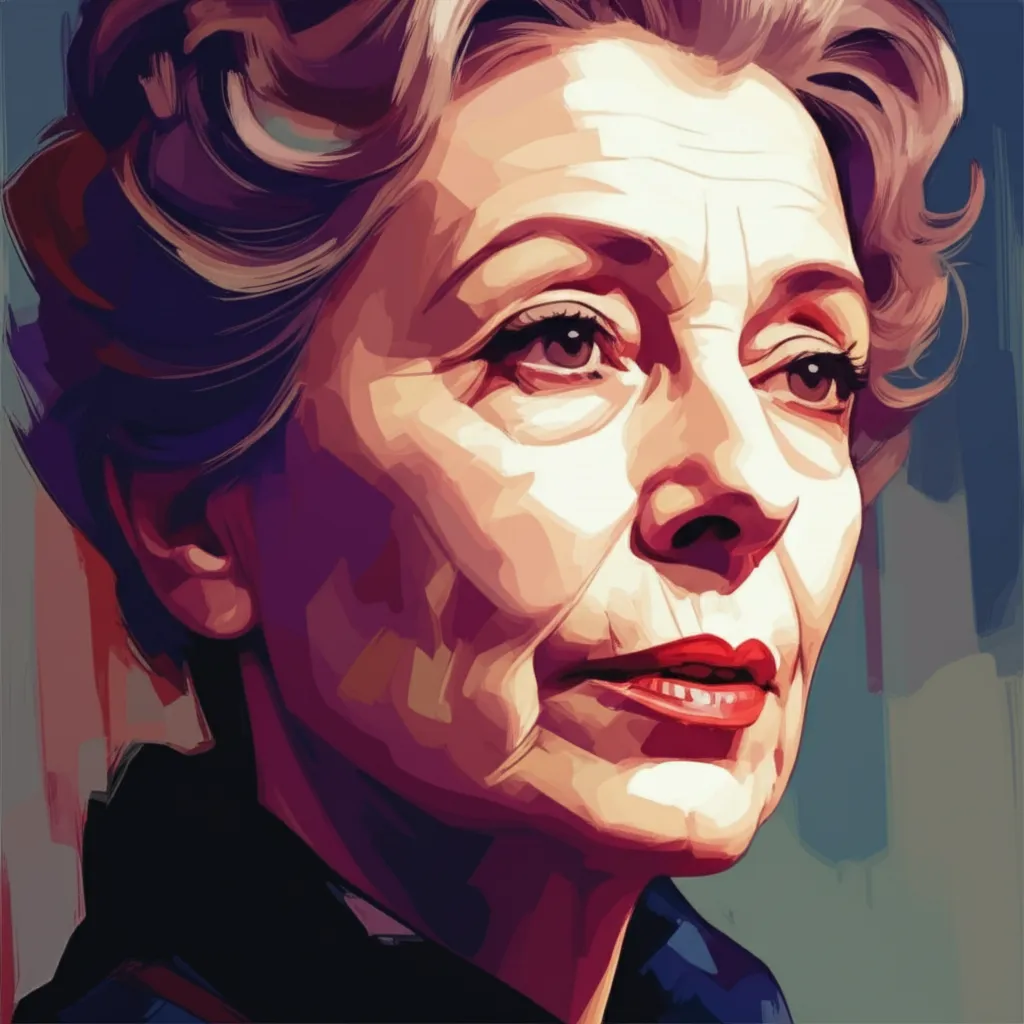 Artistic portrait of Emmanuelle Riva