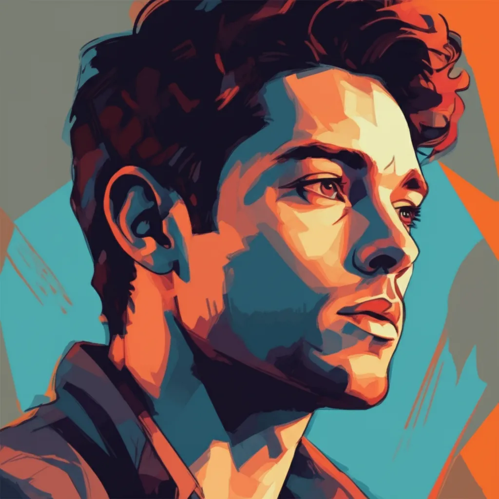 Artistic portrait of Christian Navarro