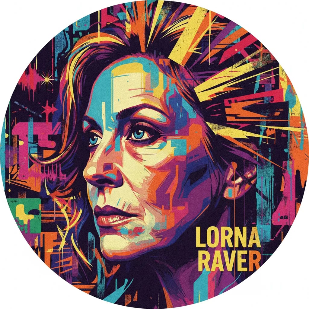 Artistic portrait of Lorna Raver