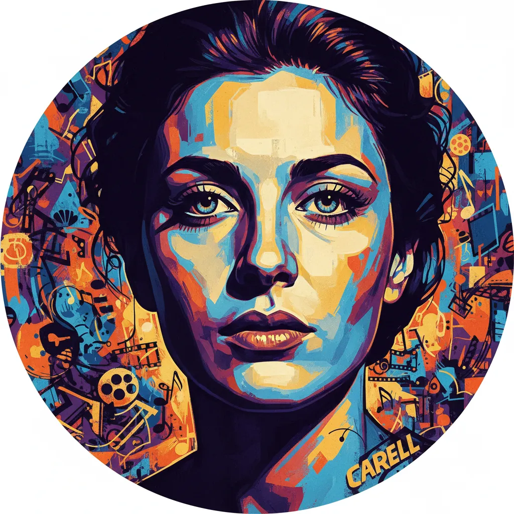 Artistic portrait of Lianella Carell