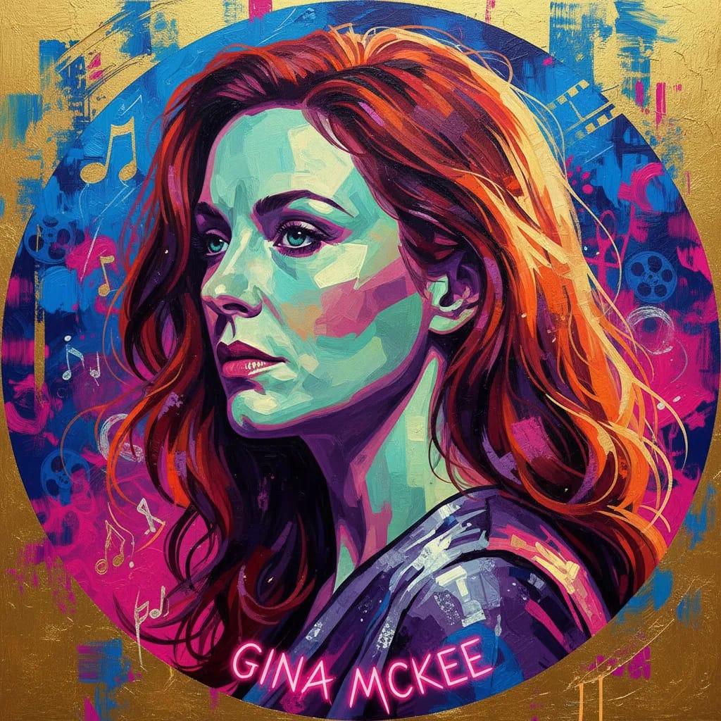 Artistic portrait of Gina McKee