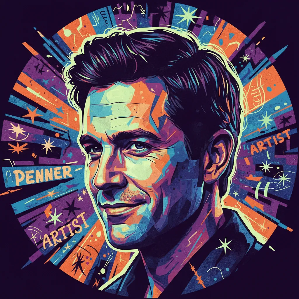 Artistic portrait of Jonathan Penner