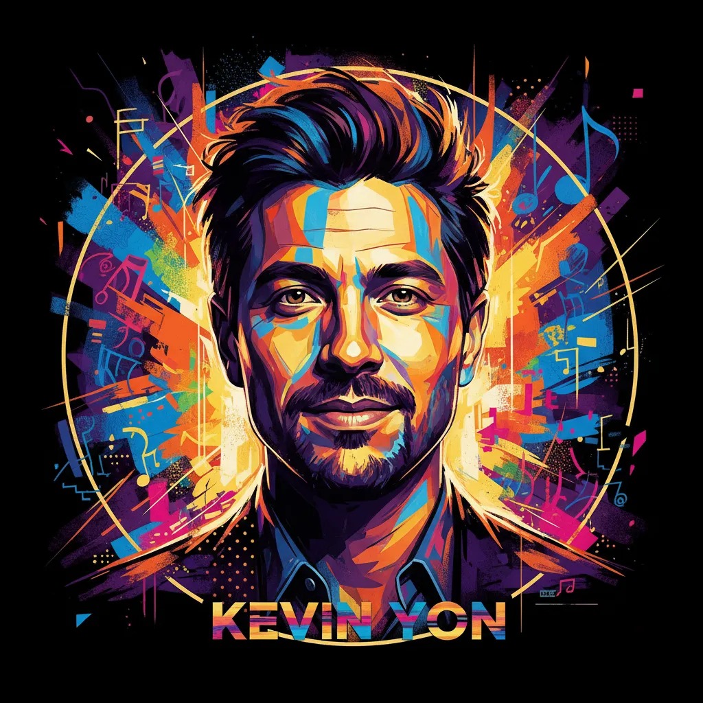 Artistic portrait of Kevin Yon