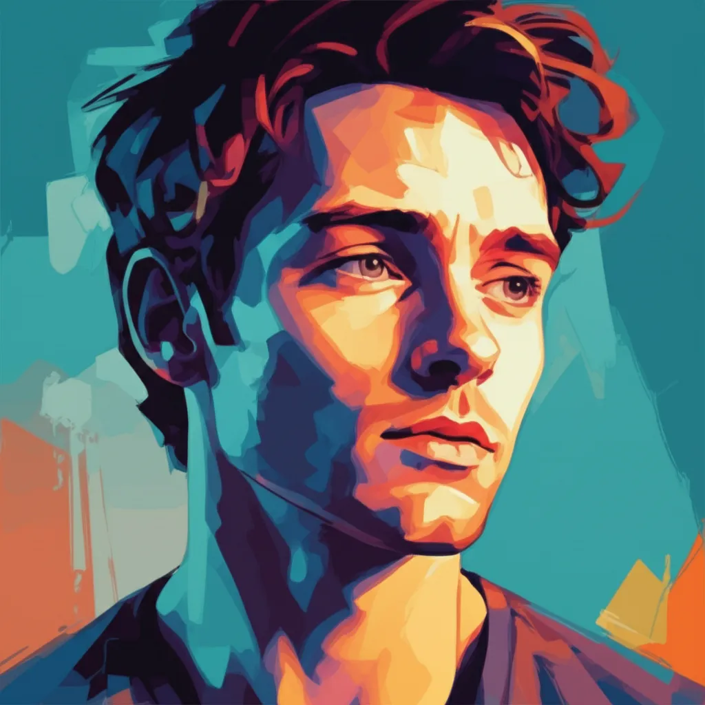 Artistic portrait of David Hoflin