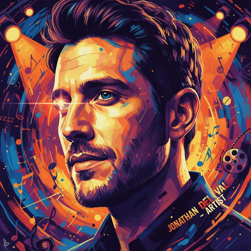 Artistic portrait of Jonathan del Val