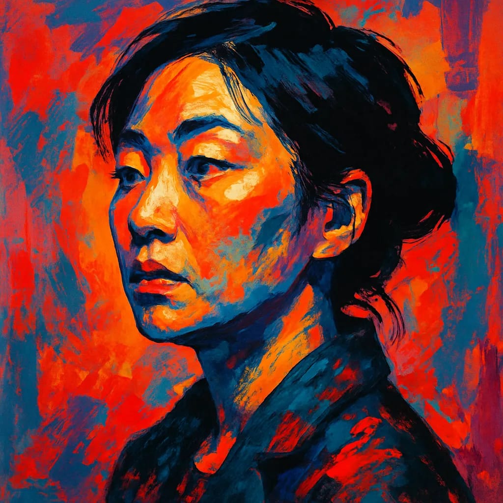 Artistic portrait of Tao Zhao