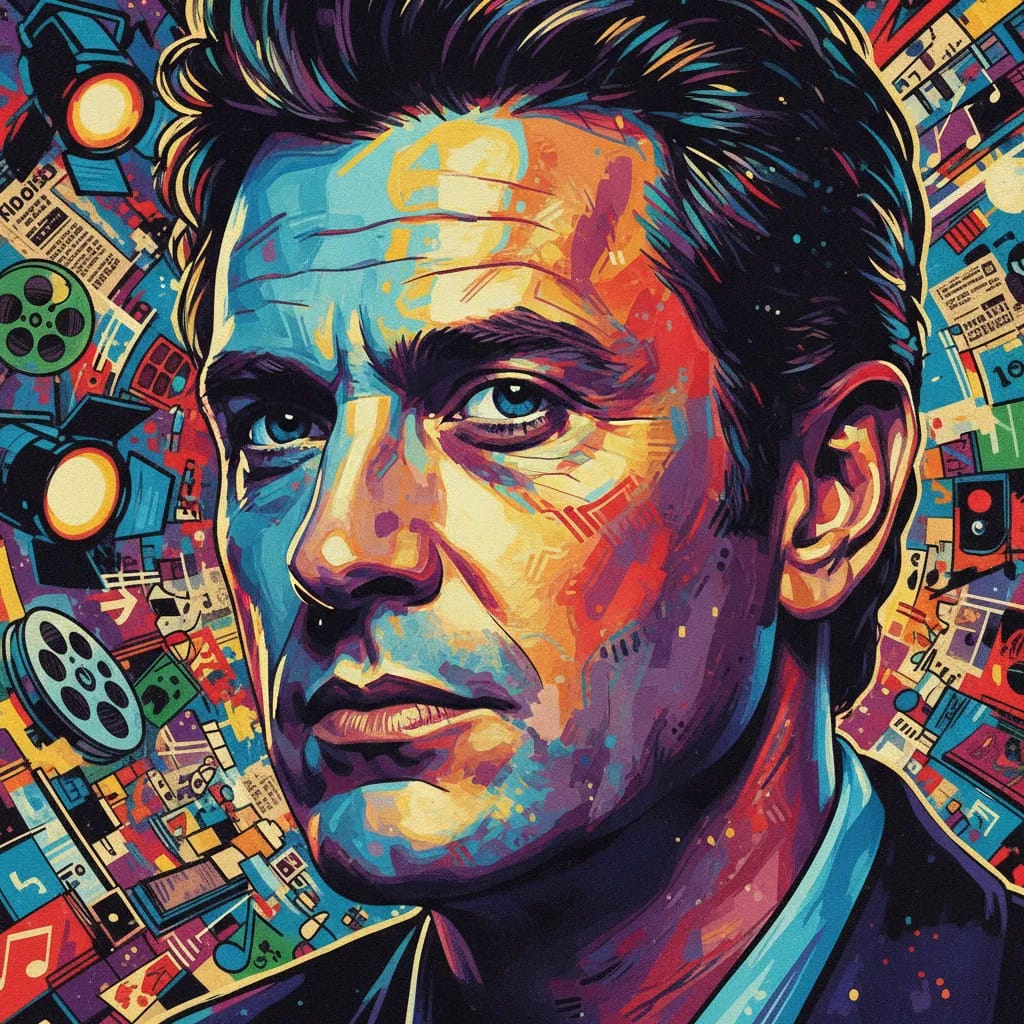 Artistic portrait of Joachim Król