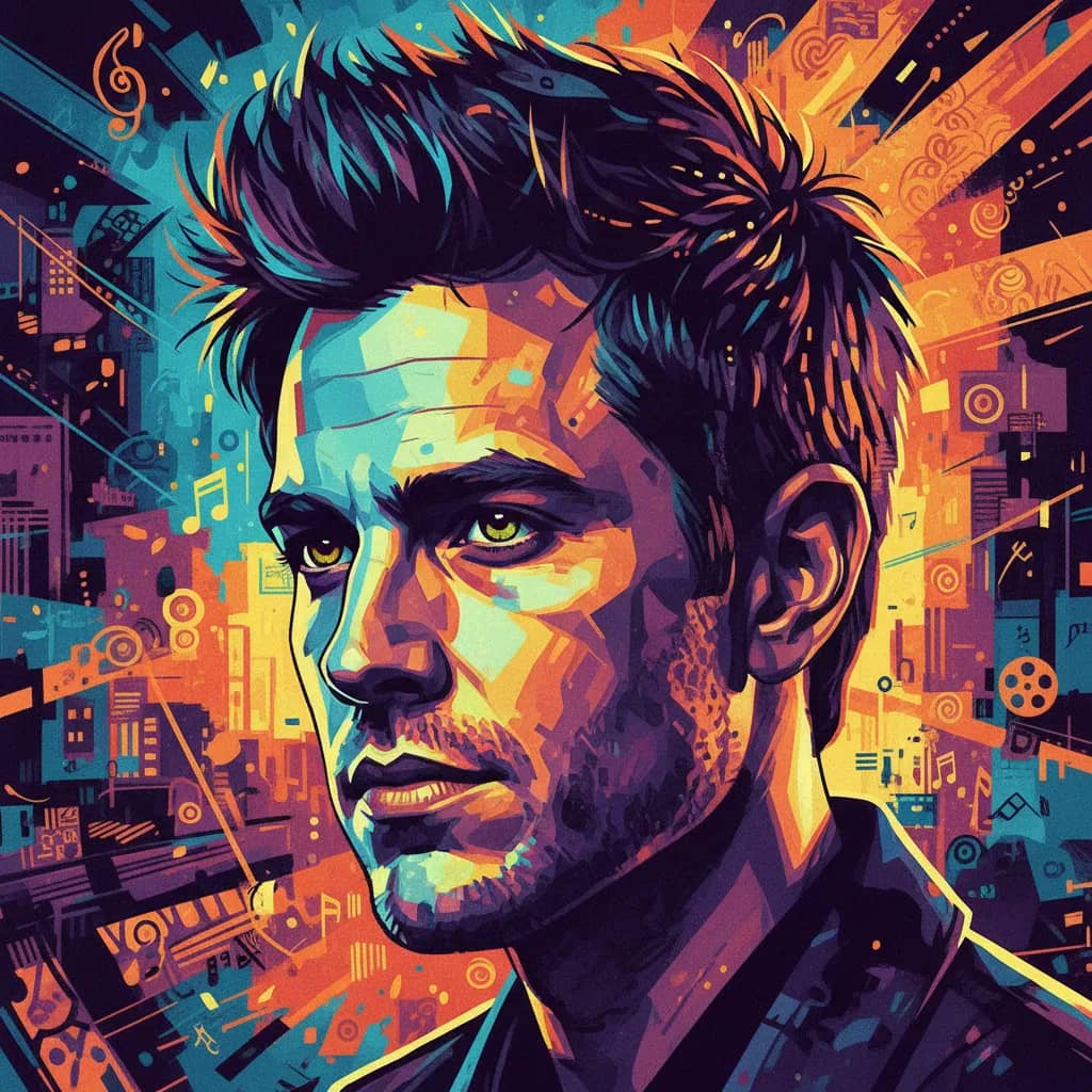 Portrait of Joel David Moore
