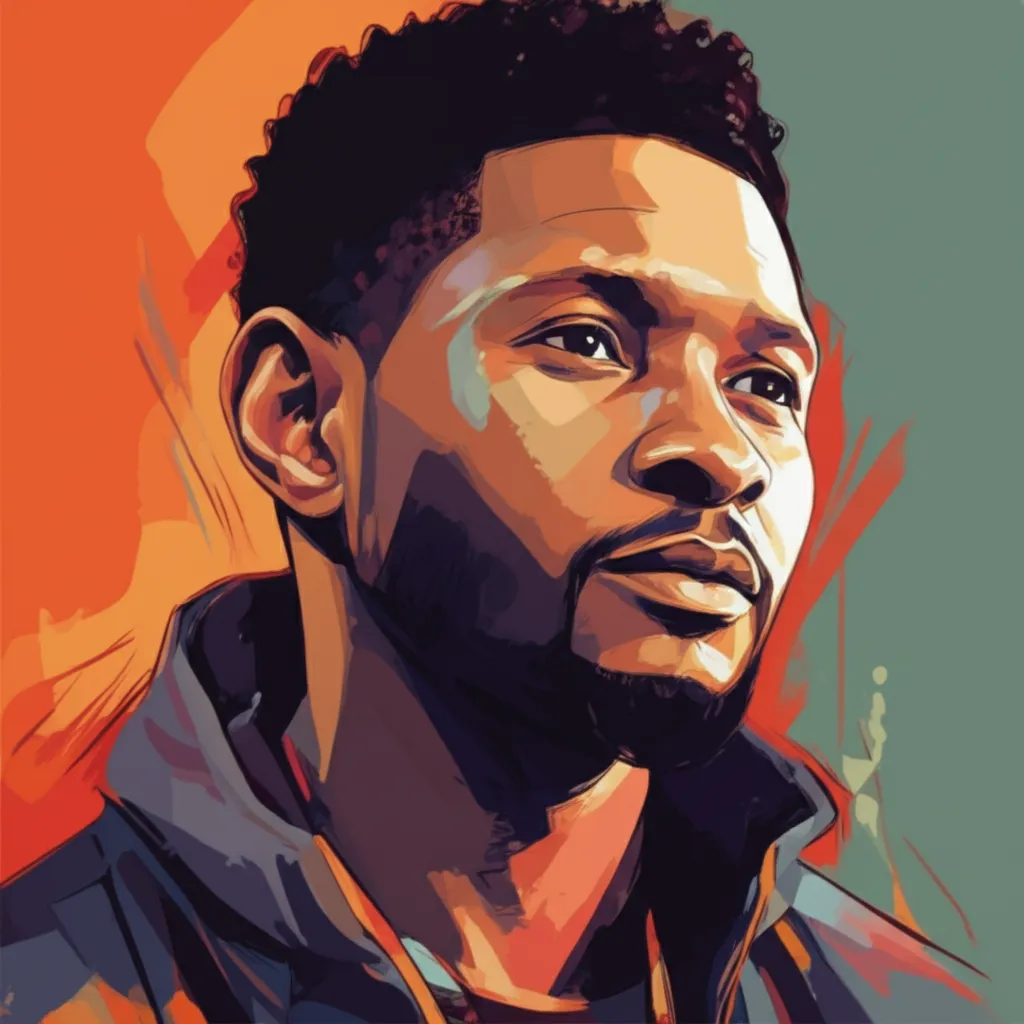 Portrait of Usher
