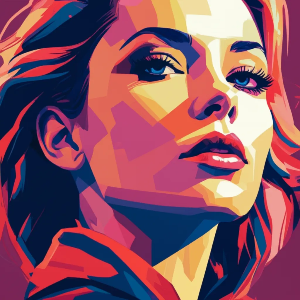 Artistic portrait of Kate Nauta