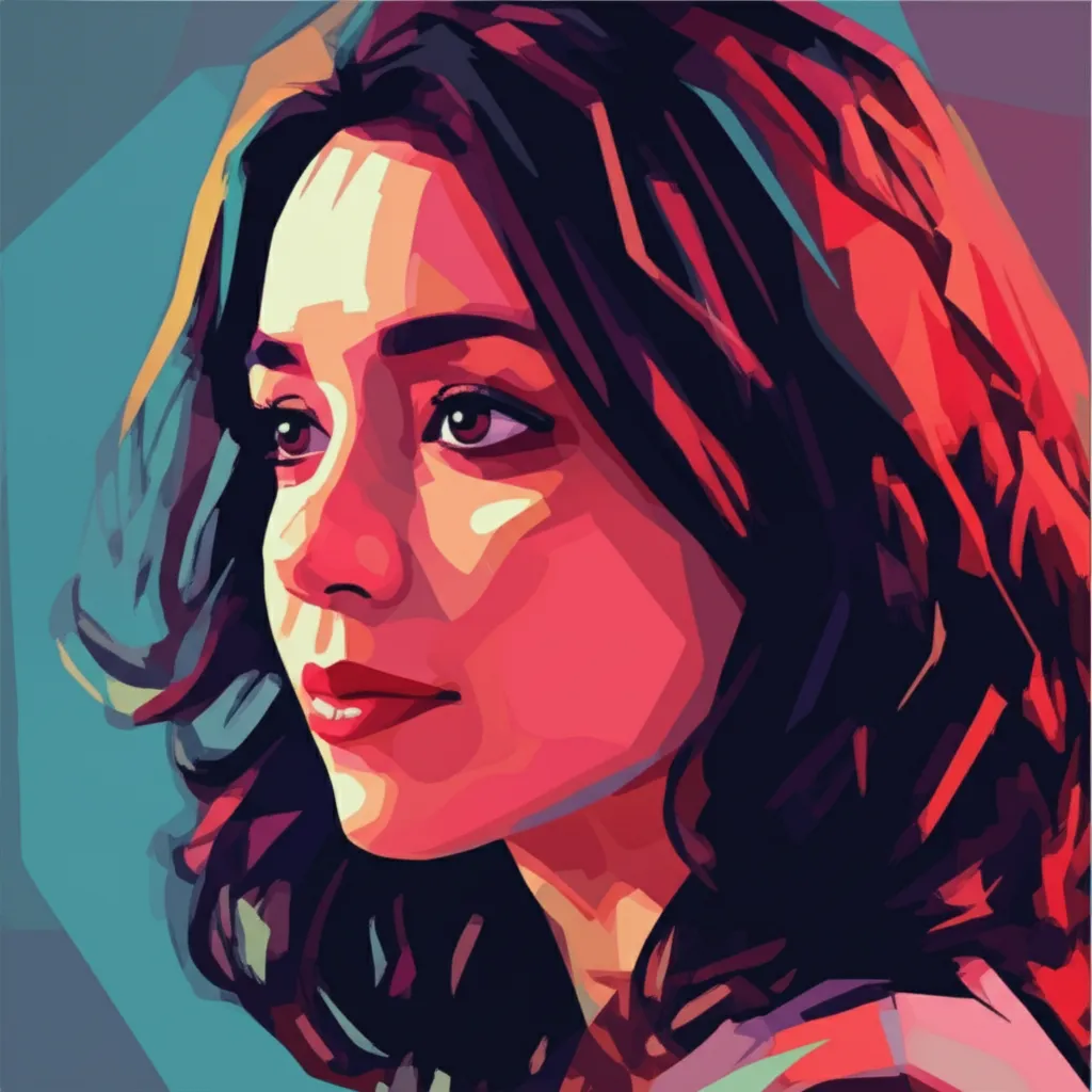 Artistic portrait of Charise Castro Smith