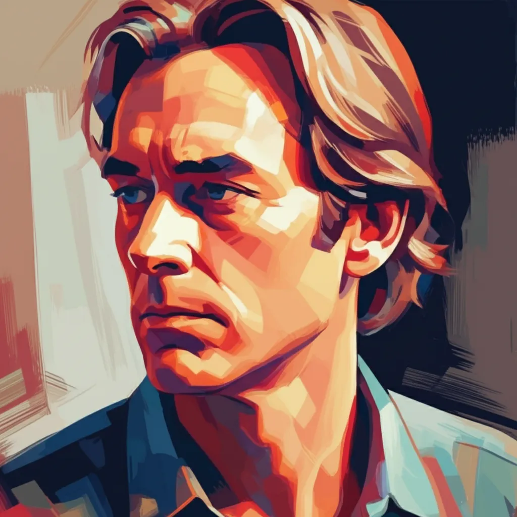 Artistic portrait of Leland Palmer