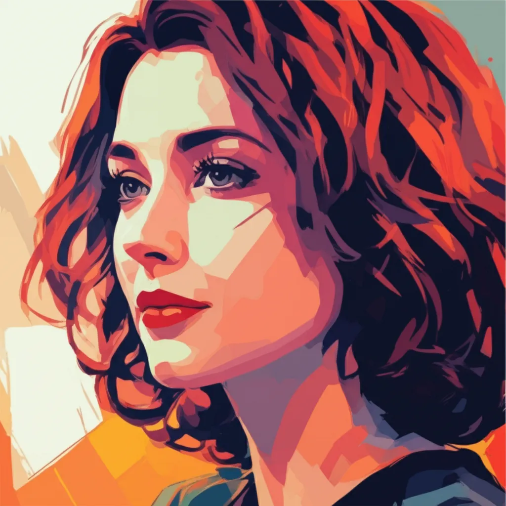 Artistic portrait of Alexandra Maria Lara