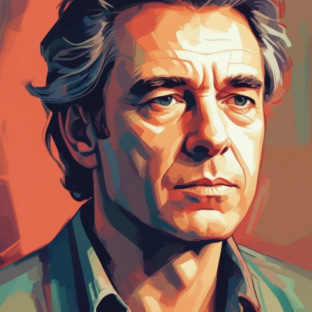Artistic portrait of Herbert Grönemeyer