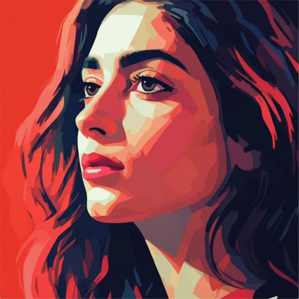 Portrait of Golshifteh Farahani