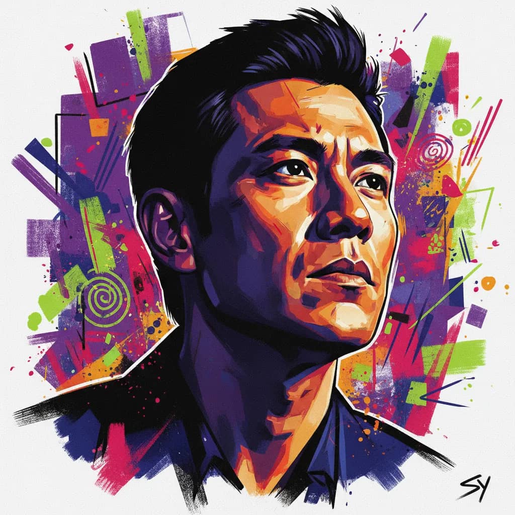 Portrait of Simon Yam