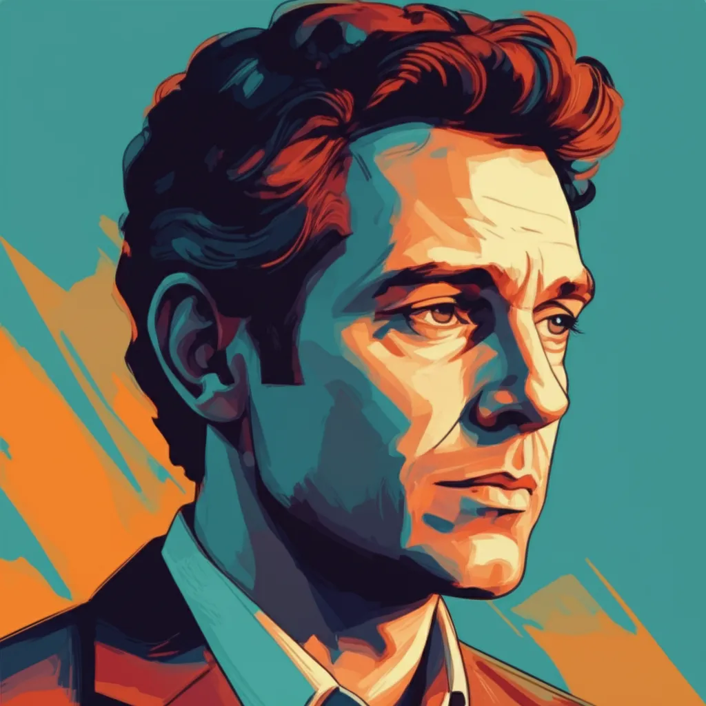 Artistic portrait of Michael Stuhlbarg