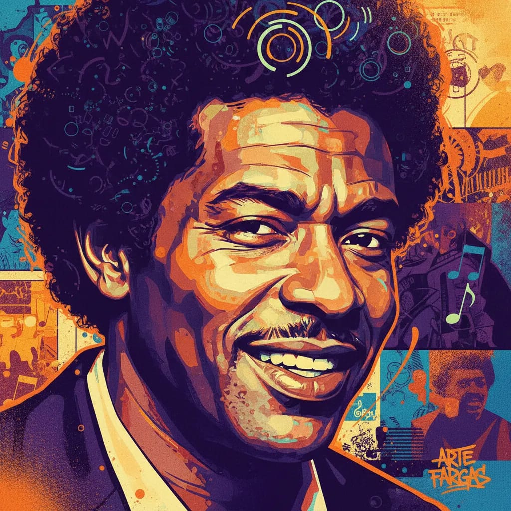 Artistic portrait of Antonio Fargas