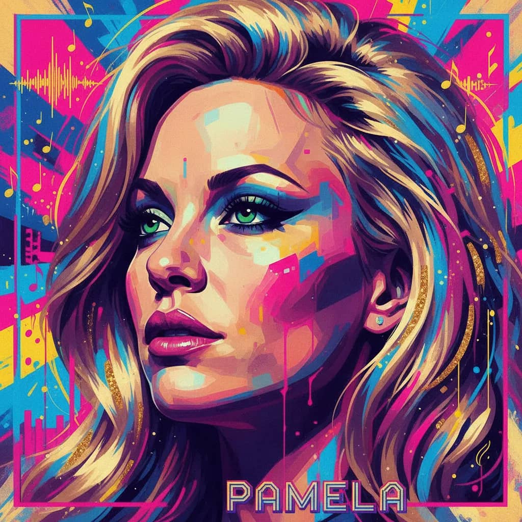Portrait of Pamela Anderson