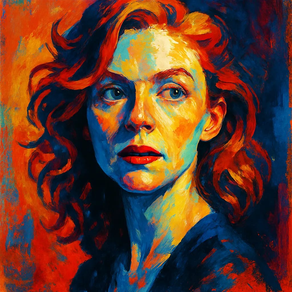 Artistic portrait of Ashley Bell