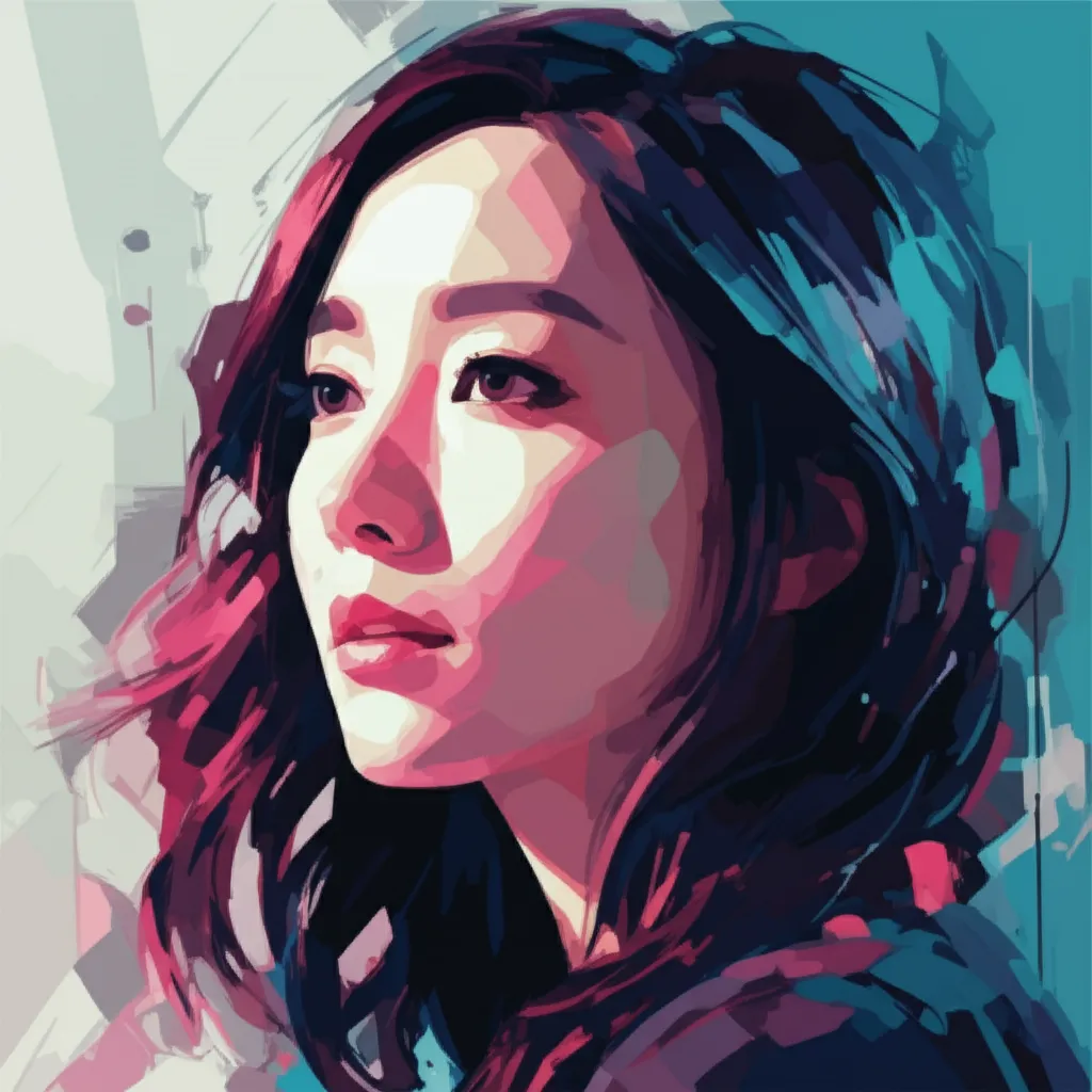 Artistic portrait of Tang Wei