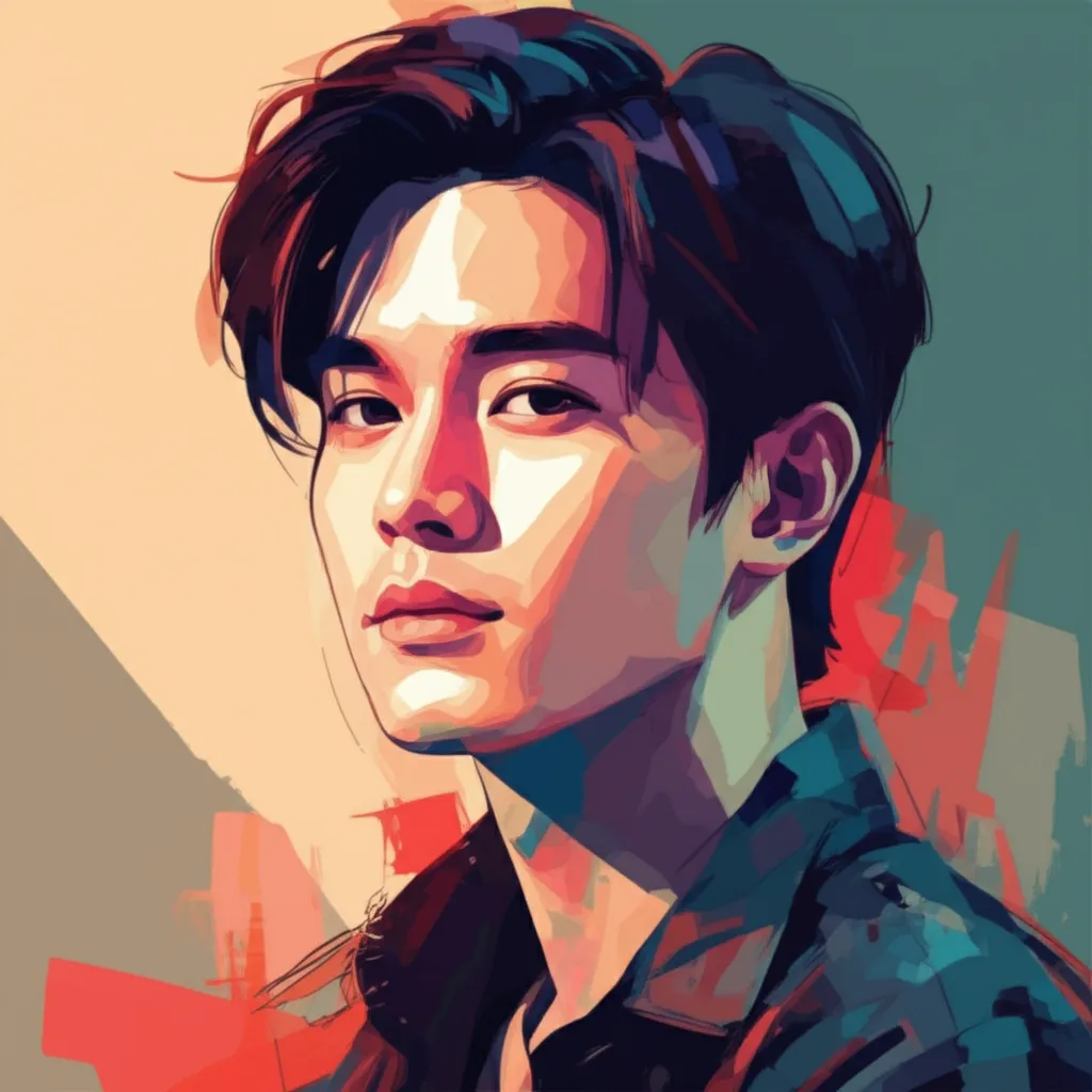 Artistic portrait of Thanapat Saisaymar