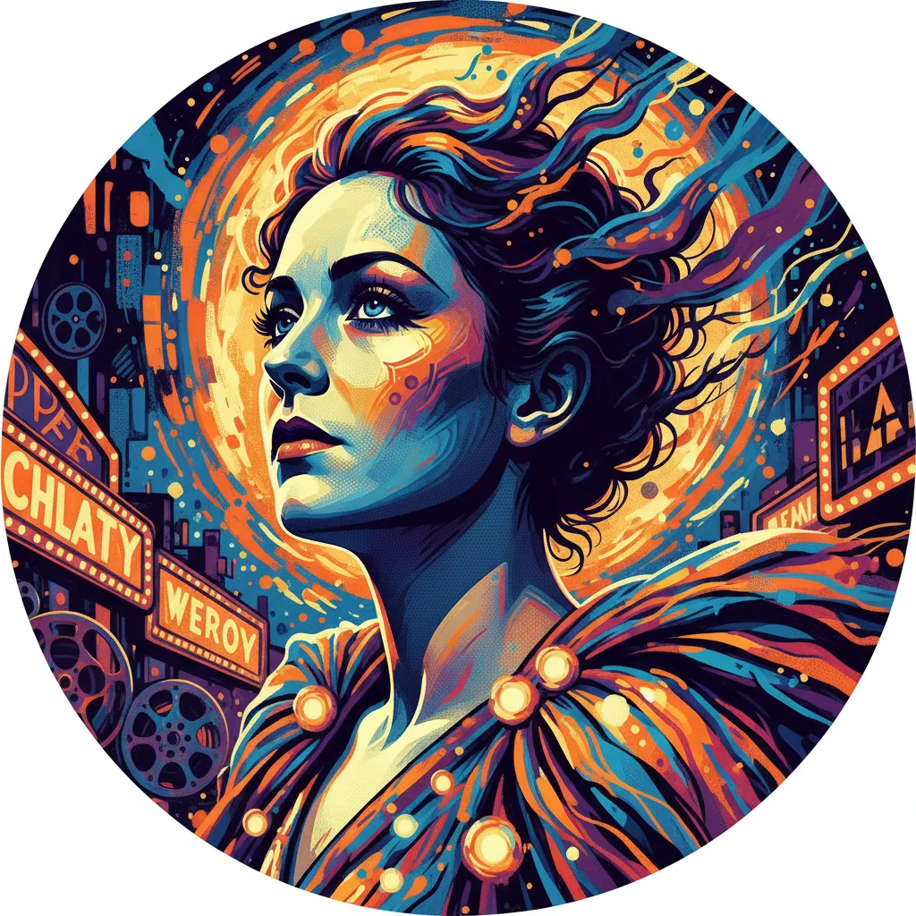 Artistic portrait of May McAvoy