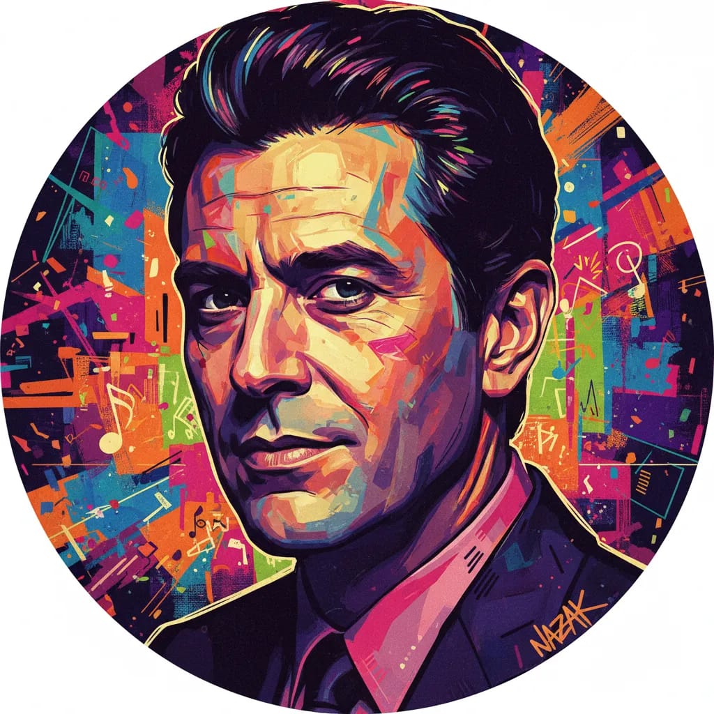 Artistic portrait of Paul Nazak