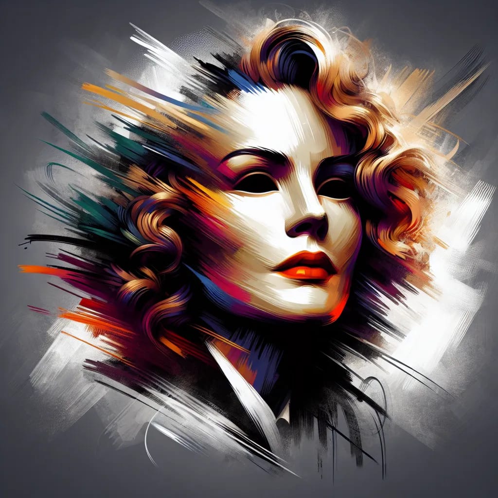 Artistic portrait of Michelle Reis