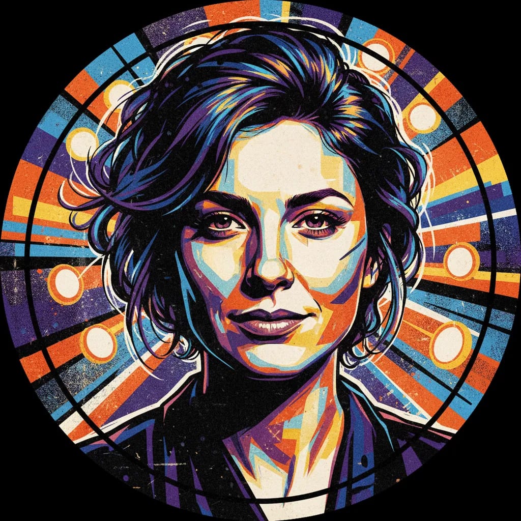 Artistic portrait of Emma De Swaef