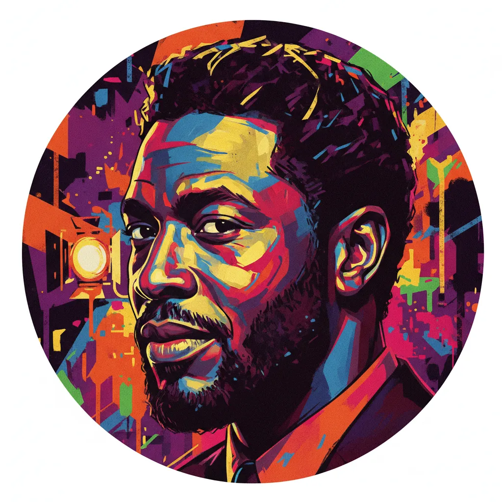 Artistic portrait of Frank Adu