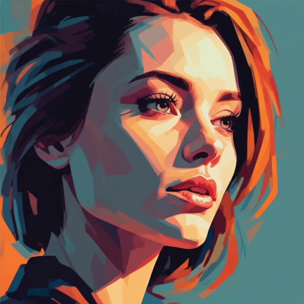 Artistic portrait of Nathalie Boltt