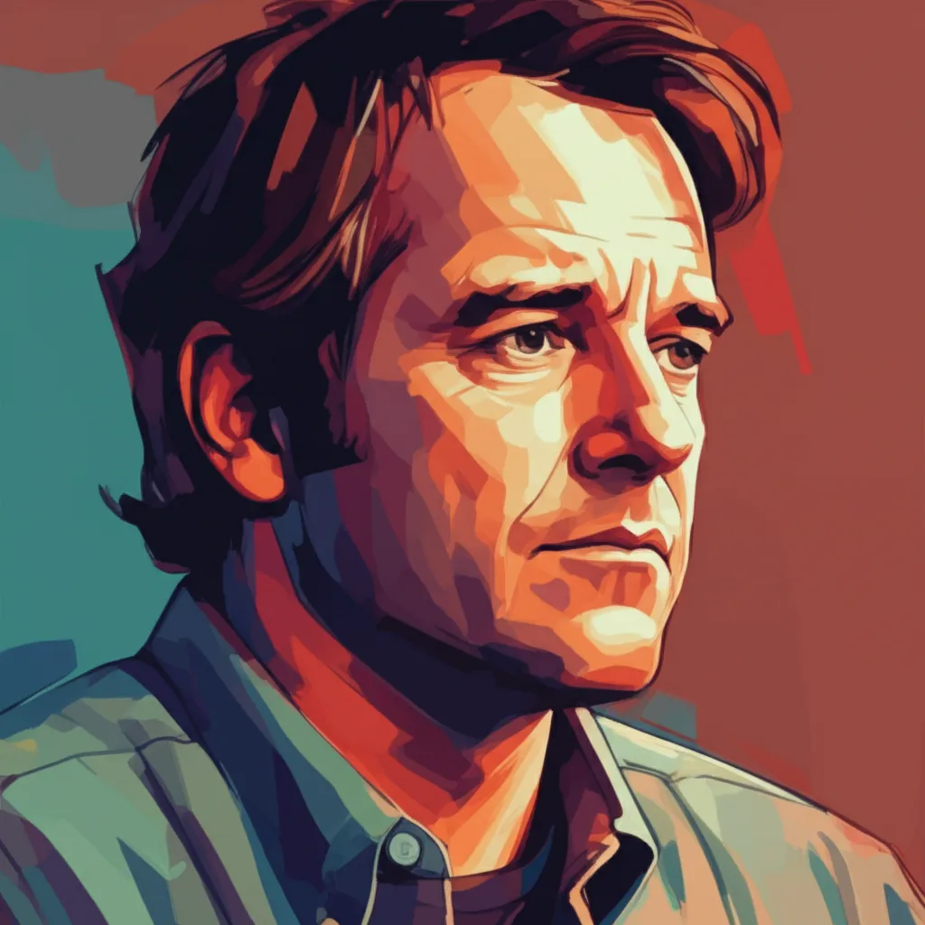 Artistic portrait of Philip Seymour Hoffman