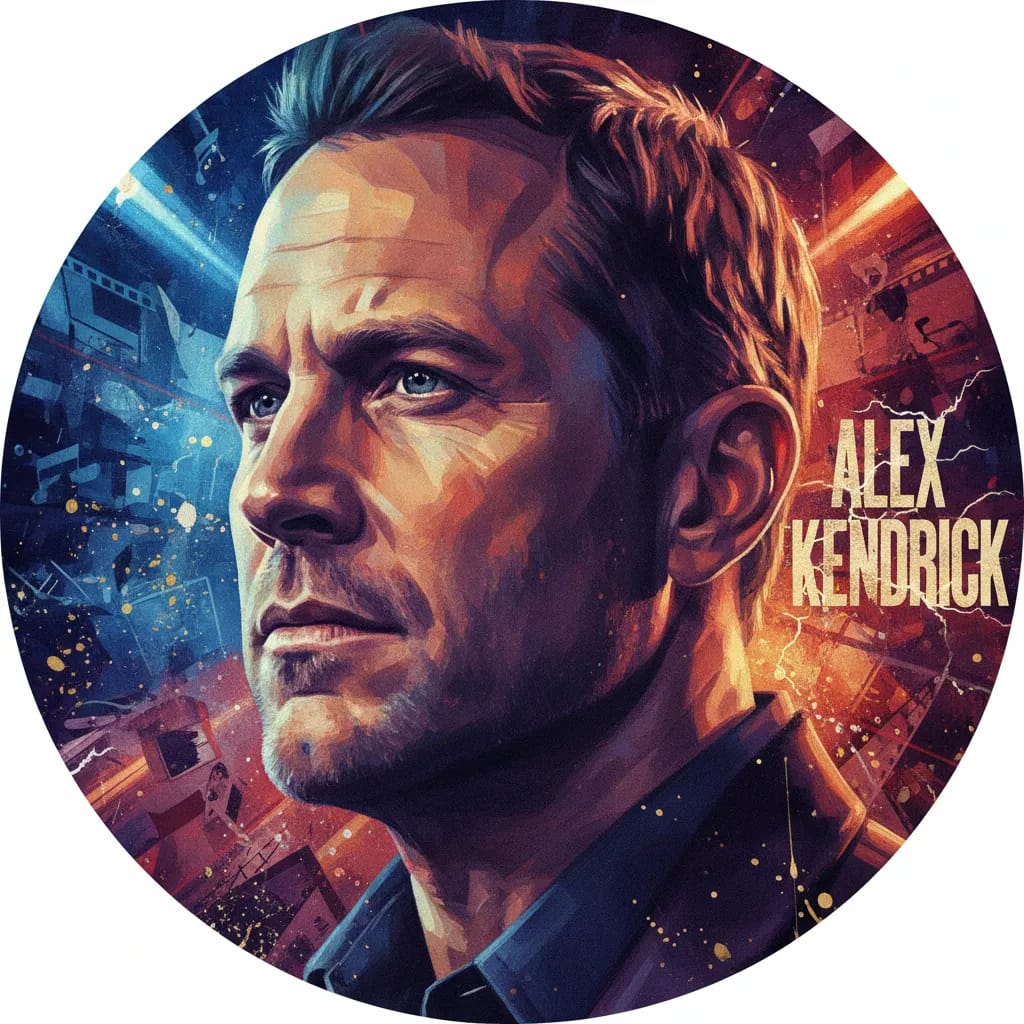 Artistic portrait of Alex Kendrick
