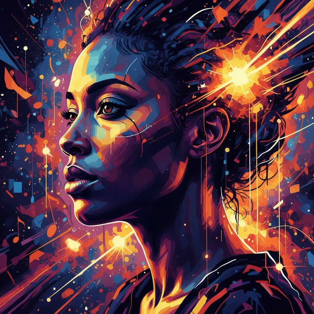 Artistic portrait of Soraya Omar-Scego