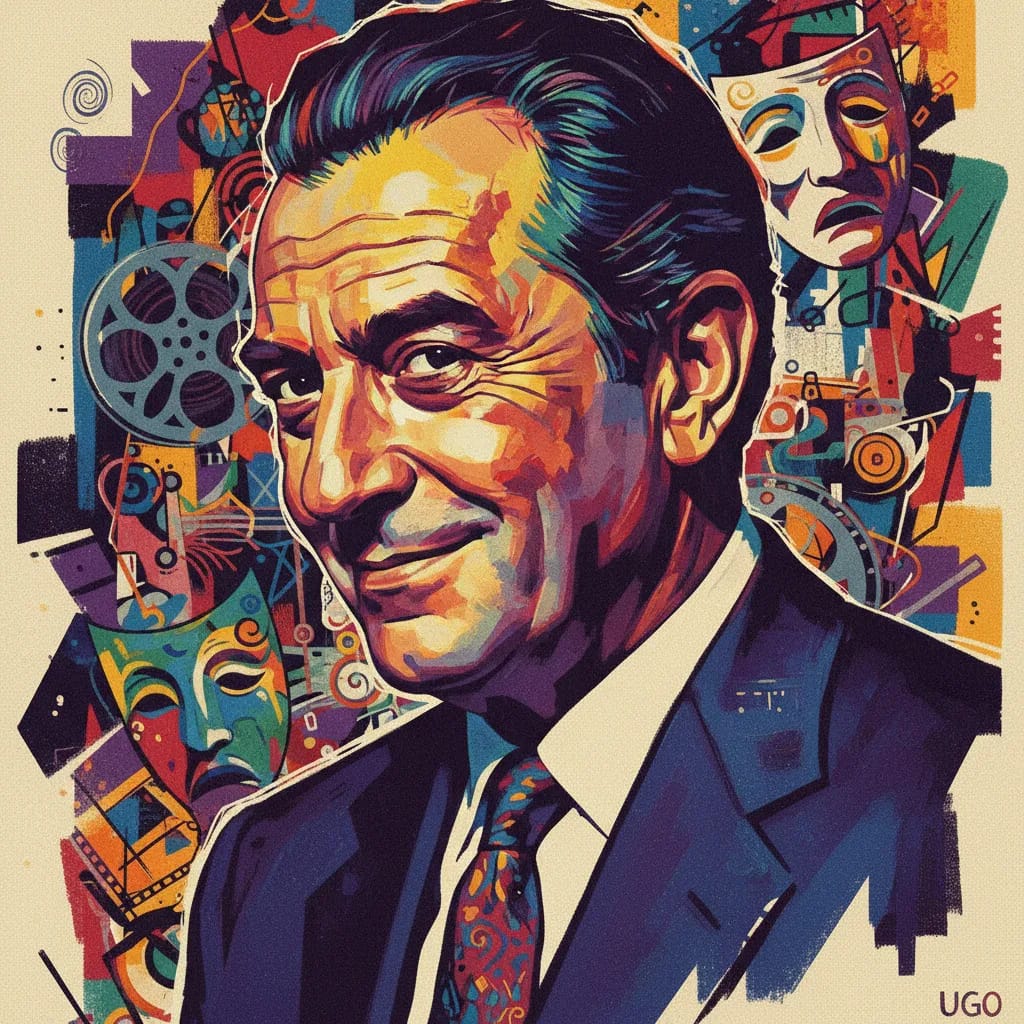 Portrait of Ugo Tognazzi