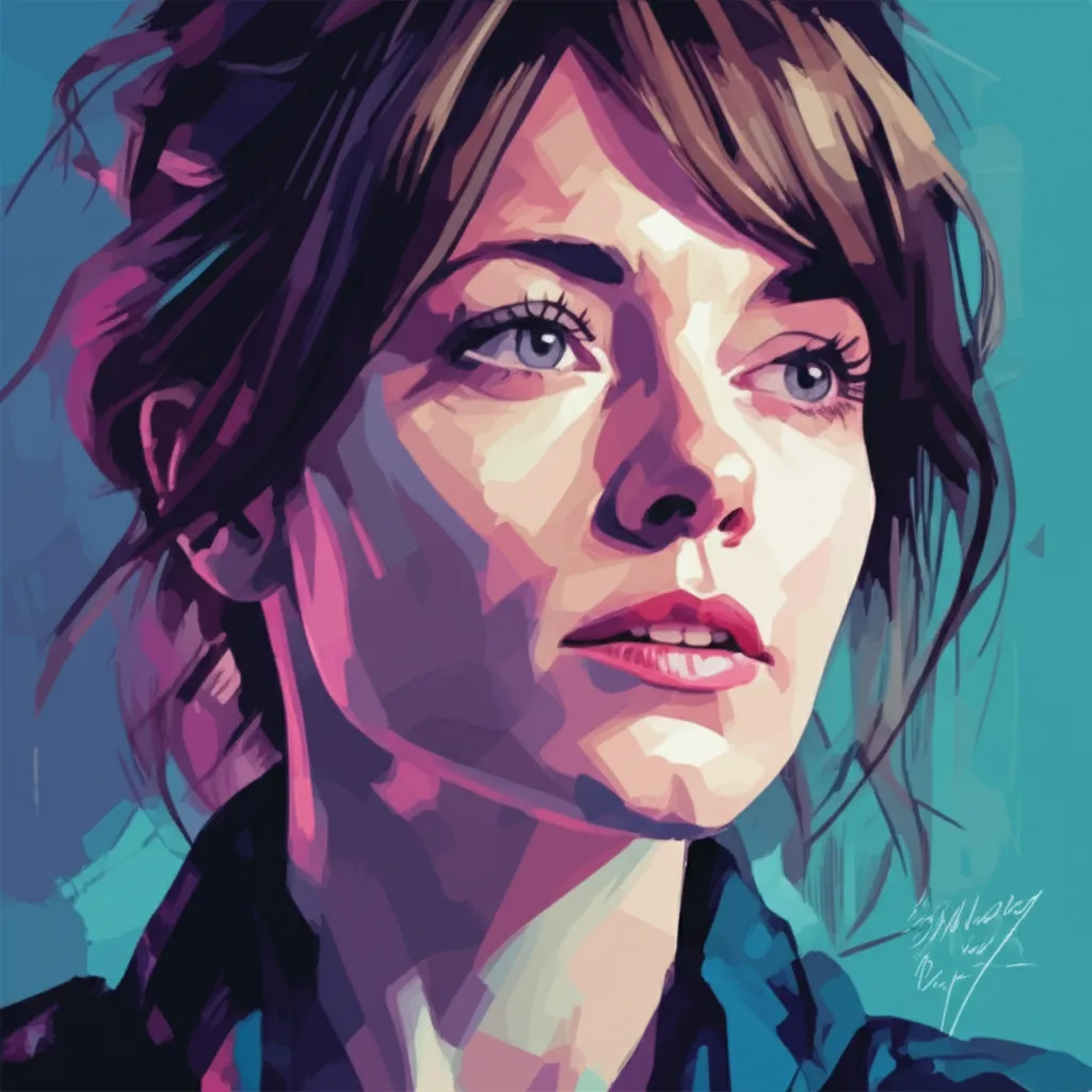 Artistic portrait of Sally Hawkins
