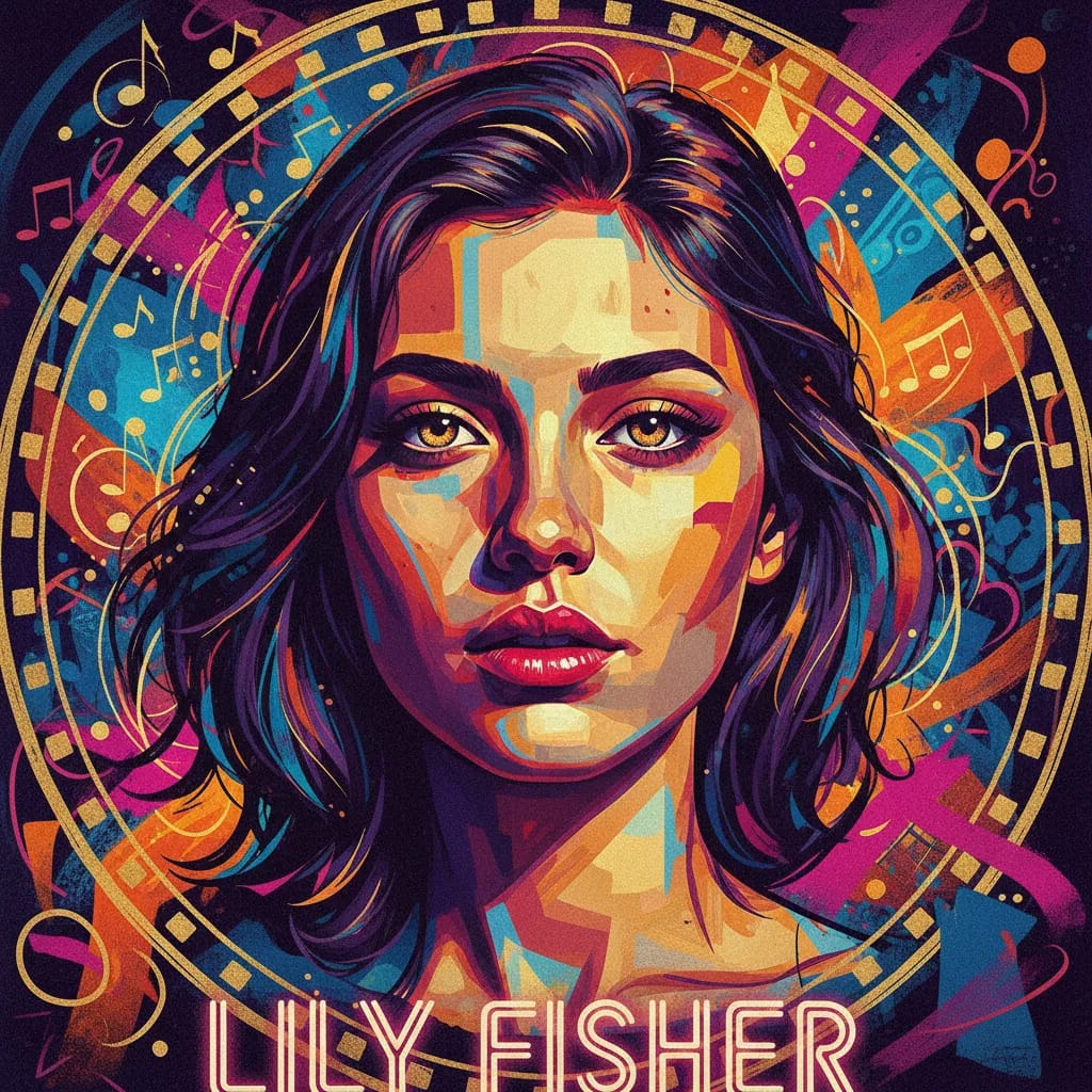Artistic portrait of Lily Fisher